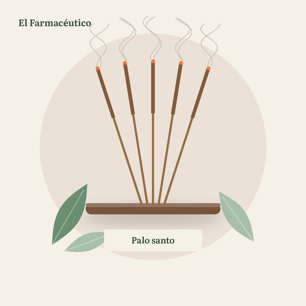 Incienso de palo santo en varitas (20 piezas)