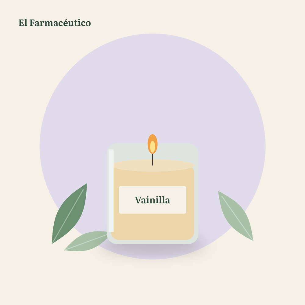 Vela de soya vainilla y canela 200 g